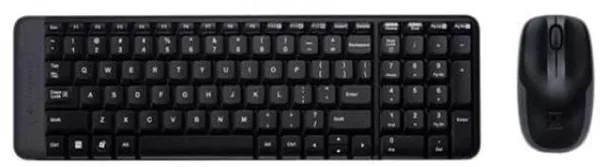 Kit Tastatură și Mouse Wireless LOGITECH MK220 Negru