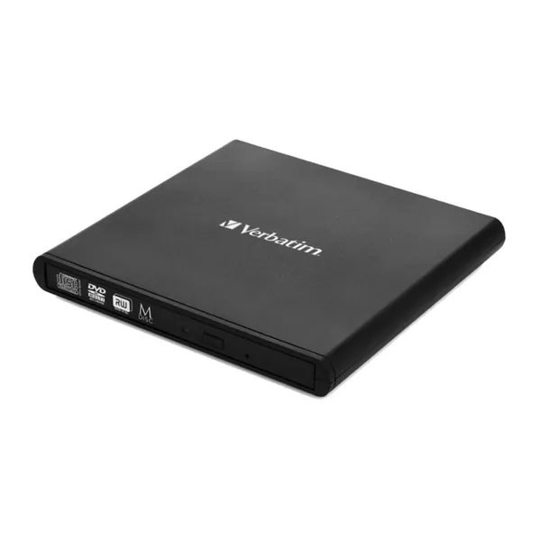 Unitate optică externă DVD-RW VERBATIM 98938 Slimline USB 2.0 Negru