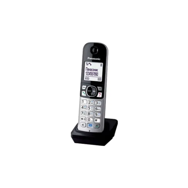 Telefon Fix Fără Fir PANASONIC KX-TGA681FXB Negru-Gri