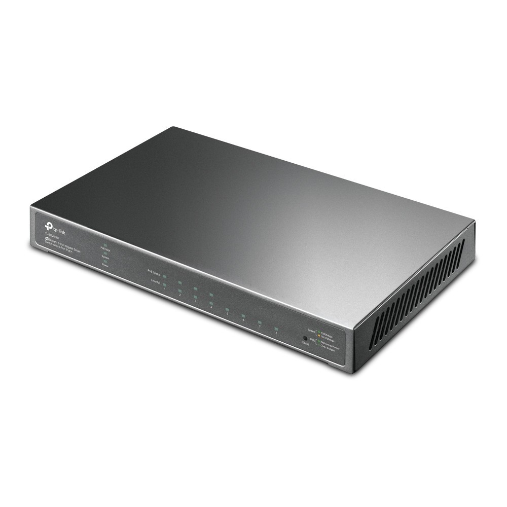 Switch TP-LINK TL-SG2008P 8 Porturi PoE Gigabit - imagine 2