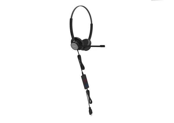 Casti TELLUR Voice 420 Head-Band Cu Fir Negru TLL411006 - imagine 2