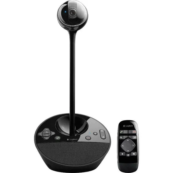 Webcam LOGITECH BCC950 Full HD 1080p cu Microfon Negru - imagine 9