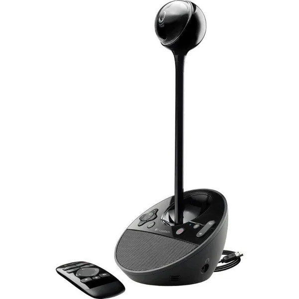 Webcam LOGITECH BCC950 Full HD 1080p cu Microfon Negru - imagine 8