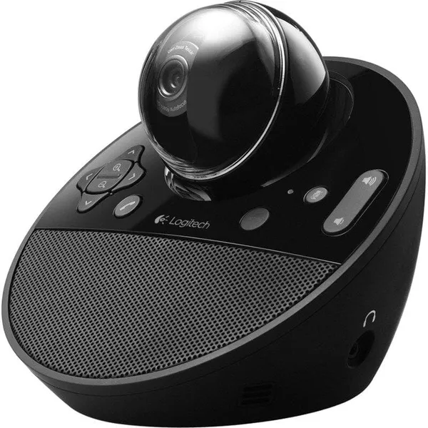 Webcam LOGITECH BCC950 Full HD 1080p cu Microfon Negru - imagine 3