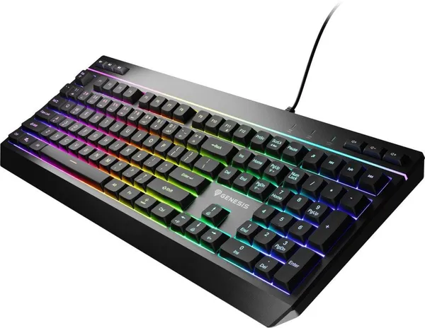 Tastatură gaming GENESIS RHOD 530 cu fir RGB 114 taste Negru - imagine 2