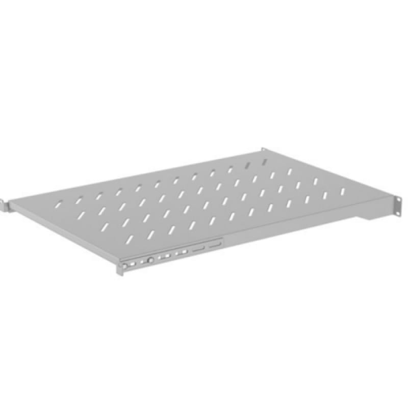 Poliță Fixă LANBERG AK-1010-S Rack 19 țoli 1U 445x350mm 25kg Gri