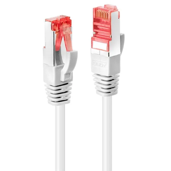 Cablu Rețea LINDY Cat.6 S/FTP 3m RJ45 Alb