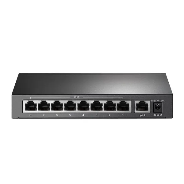 Switch TP-LINK TL-SF1009P 9 Porturi 10/100 Mbps PoE - imagine 3