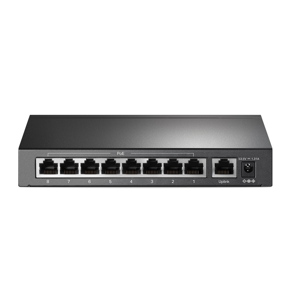 Switch TP-LINK TL-SF1009P 9 Porturi 10/100 Mbps PoE - imagine 3