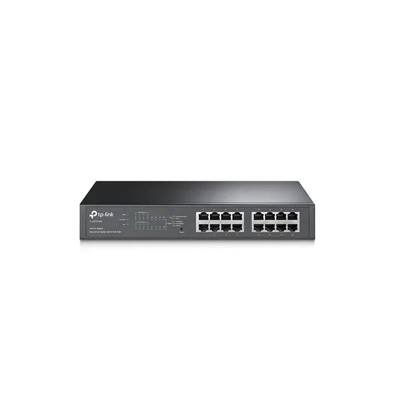 Switch TP-LINK TL-SG1016PE 16 Porturi Gigabit PoE+ - imagine 4