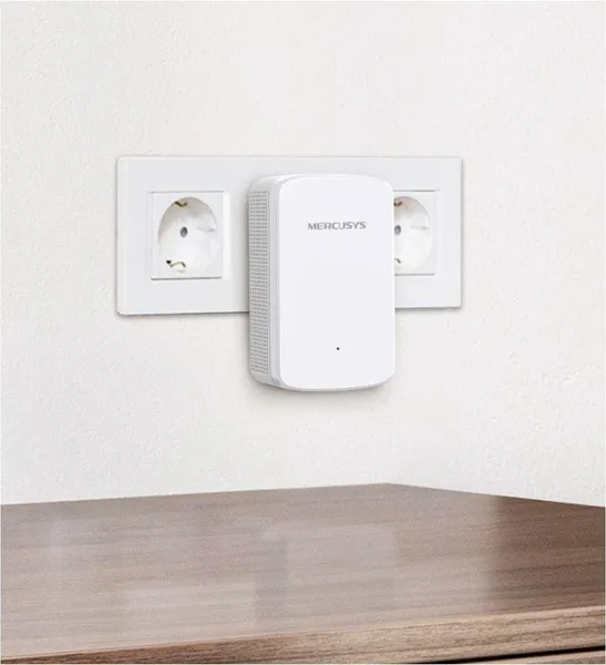 Range Extender MERCUSYS ME20 AC750 Dual-Band Alb - imagine 3