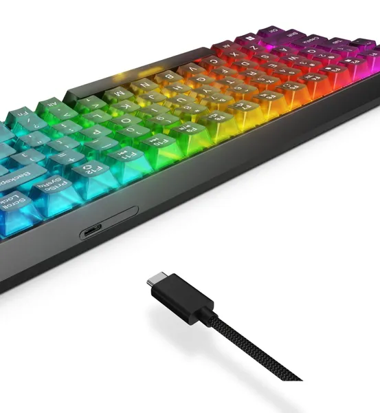 Tastatură Gaming LENOVO Legion K510 Mini Pro RGB 84 Taste Negru - imagine 14