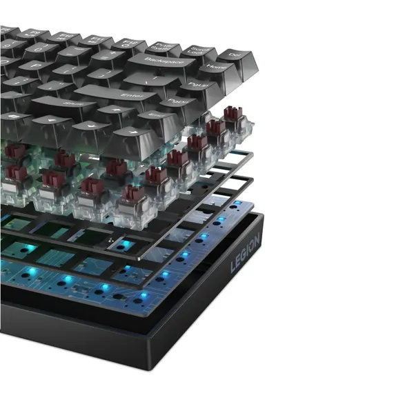 Tastatură Gaming LENOVO Legion K510 Mini Pro RGB 84 Taste Negru - imagine 11