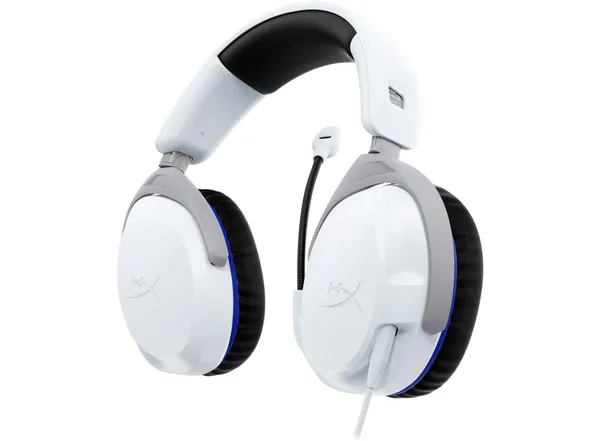 Căști Gaming HP HYPERX CloudX Stinger 2 Alb Drivere 50mm - imagine 3