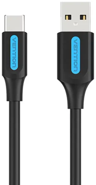 Cablu VENTION COKBD USB-A la USB-C 0.5m Negru - imagine 2