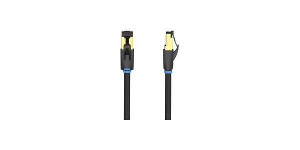 Patch Cord VENTION Cat.8 S/FTP 0.5m Negru 40Gbps