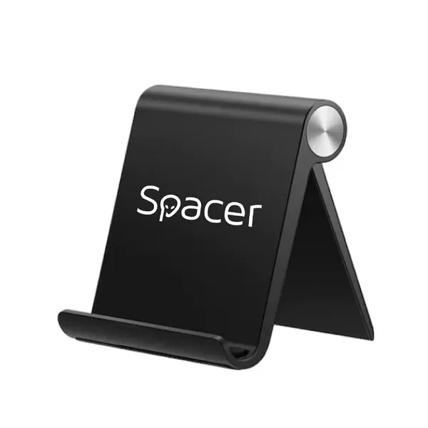 Suport Telefon SPACER SPDH-FLIP-01-BK Pliabil Negru