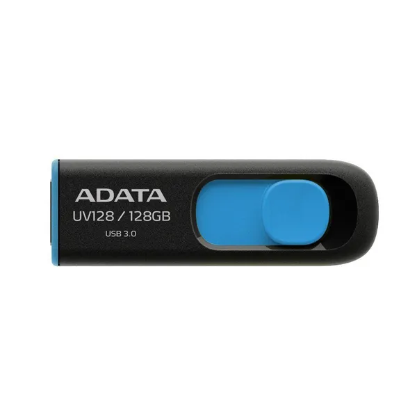 Memorie USB ADATA UV128 128GB USB 3.0 Negru Albastru - imagine 2