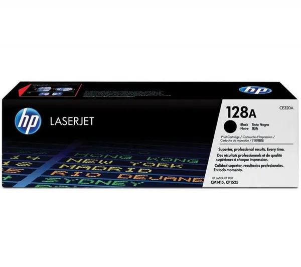 Toner HP CE320A Original Negru 2000 Pagini - imagine 2