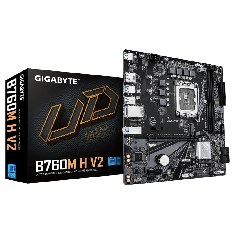 Placă de bază GIGABYTE B760M H V2 DDR5 LGA1700