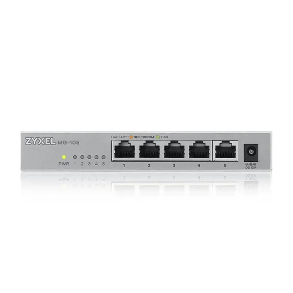Switch ZYXEL XMG-105 5 Porturi 2.5G 1 SFP+ MultiGig