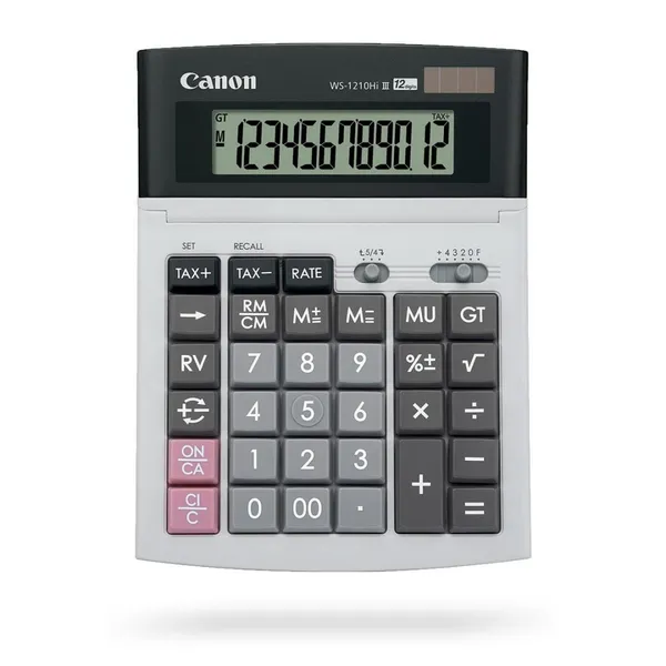 Calculator birou CANON WS-1210THB 12 digiți Negru