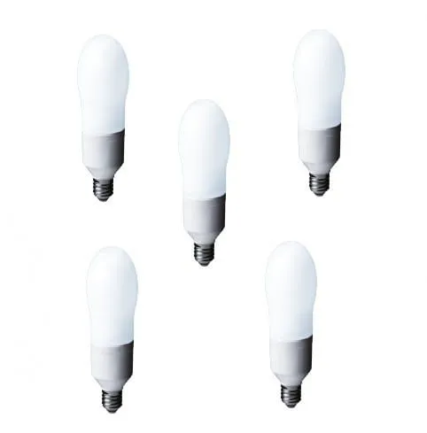Set 5 becuri Fluorescent PANASONIC EFD24E282V-5 24W Alb Cald E27