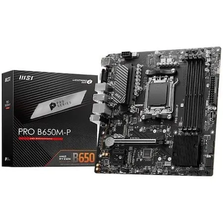 Placă de bază MSI PRO B650M-P AMD B650 Socket AM5 mATX