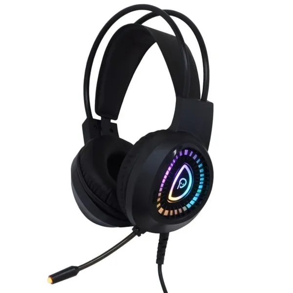 Căști Gaming SPACER SPGH-PHANTOM RGB USB Jack 3.5mm Negru