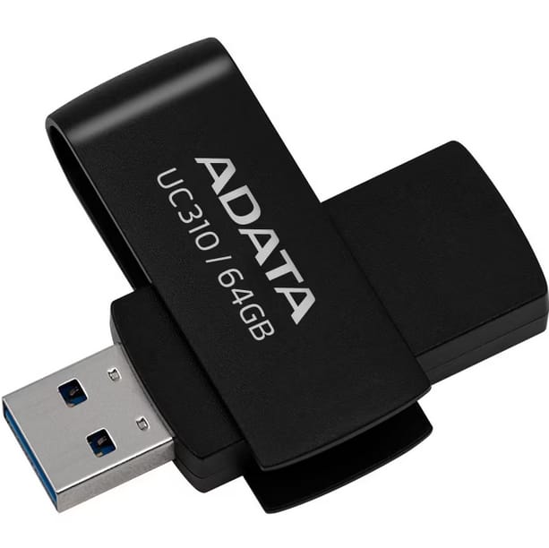 Memorie USB ADATA UC310 64GB USB 3.2 Negru