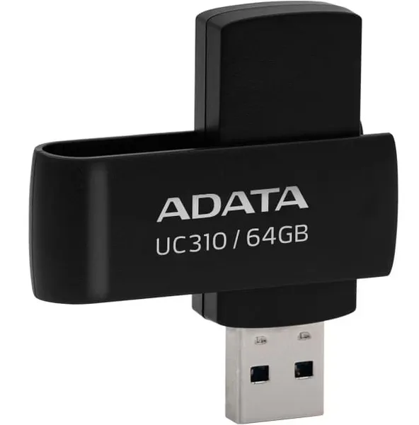 Memorie USB ADATA UC310 64GB USB 3.2 Negru - imagine 2