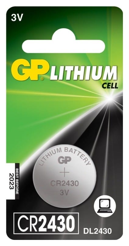 Baterie GP BATTERIES CR2430 3V Lithium Buton Blister 1 buc