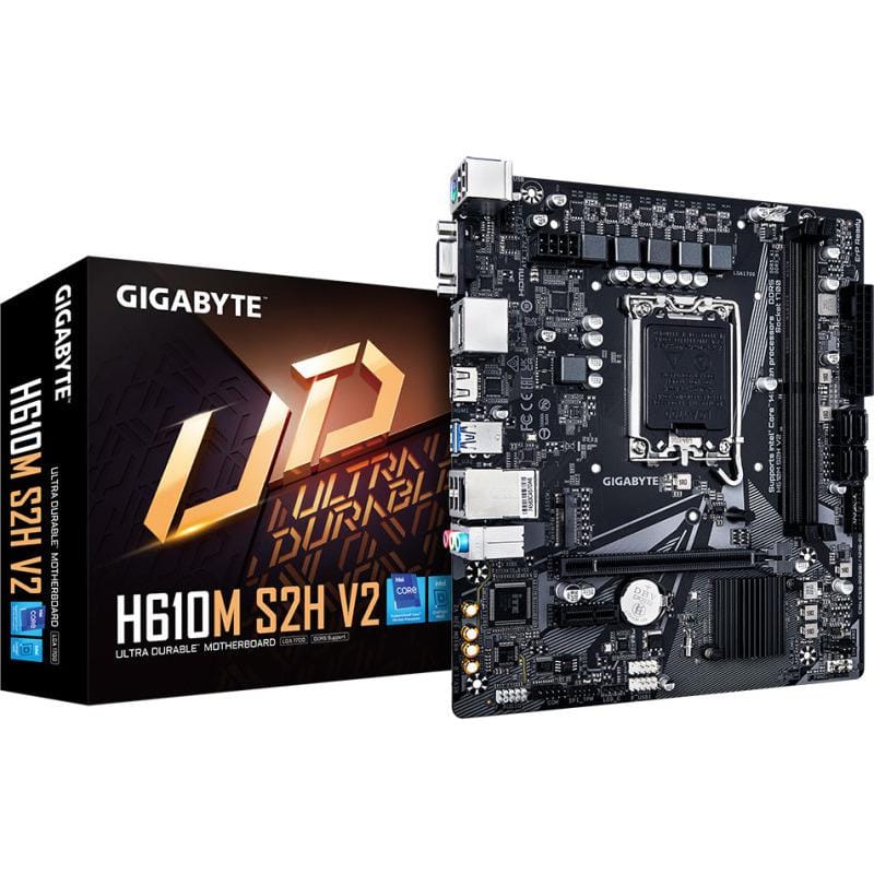 Placă de bază GIGABYTE H610M S2H V2 LGA1700 DDR5 mATX