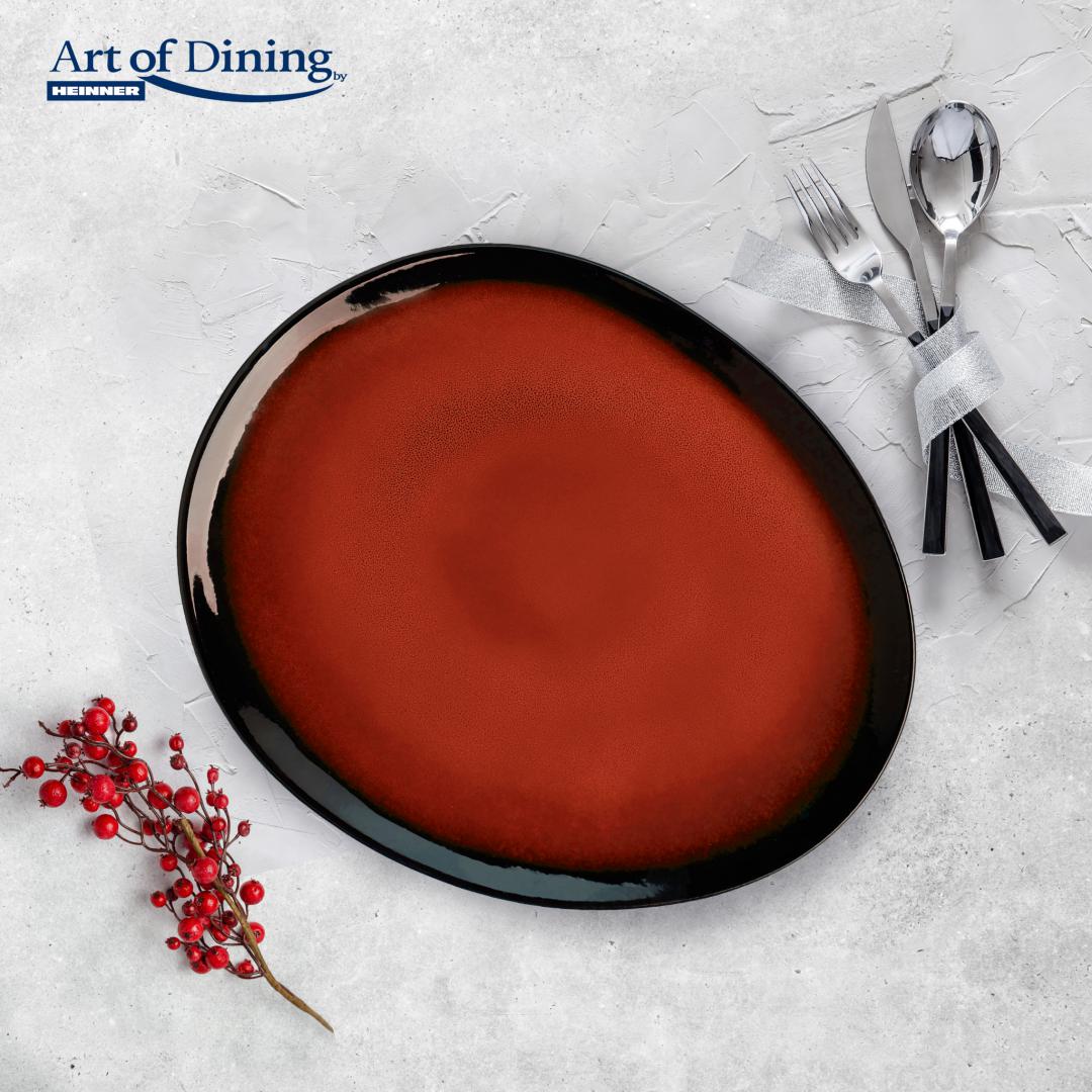Set Farfurii HEINNER Art of Dining Vulcano 28 cm Ceramică - imagine 2