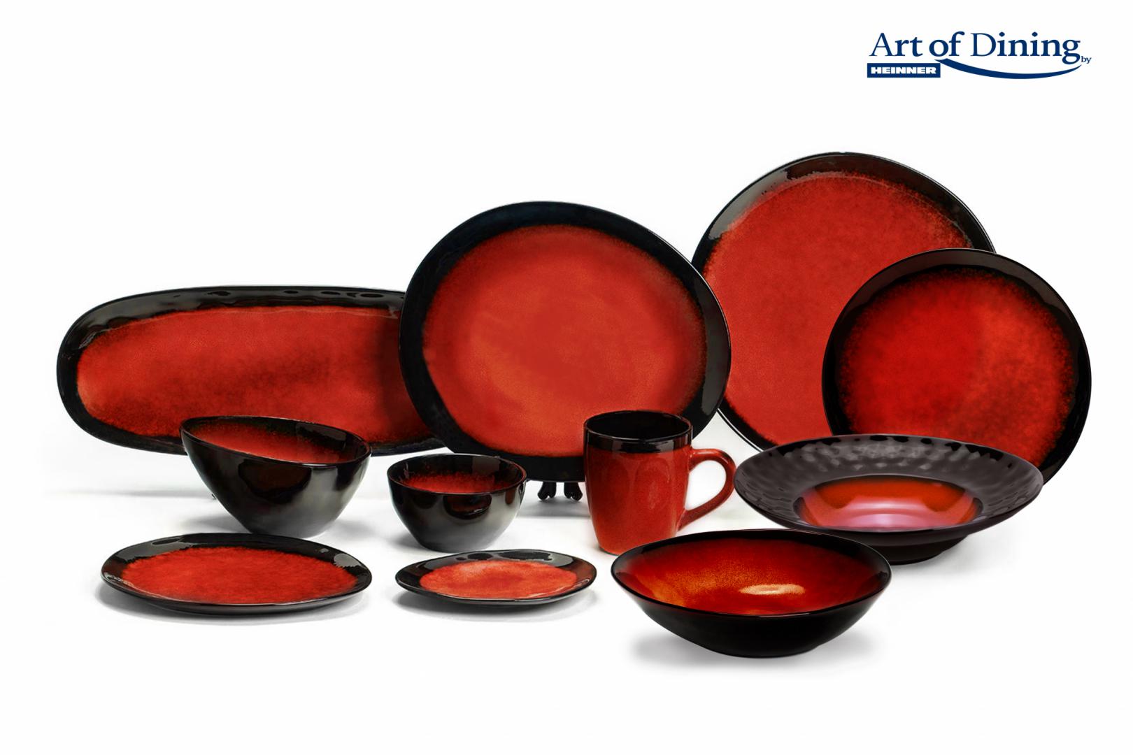 Set Farfurii HEINNER Art of Dining Vulcano 28 cm Ceramică - imagine 3