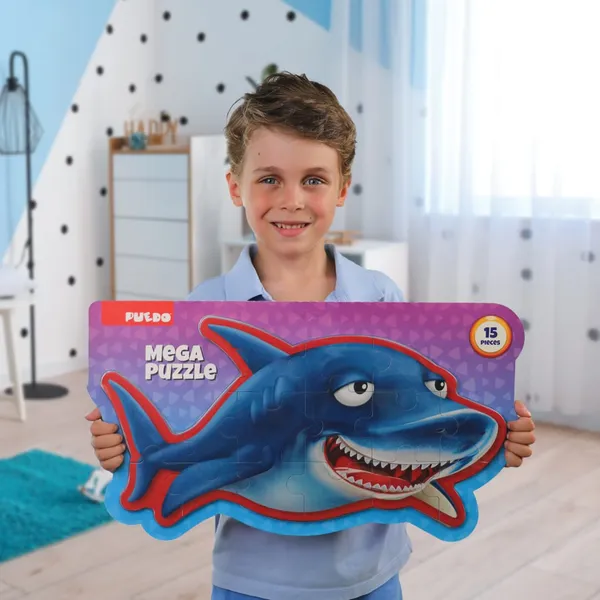 Puzzle PUEDO TOYS MEGA 15 piese Spumă EVA - imagine 2