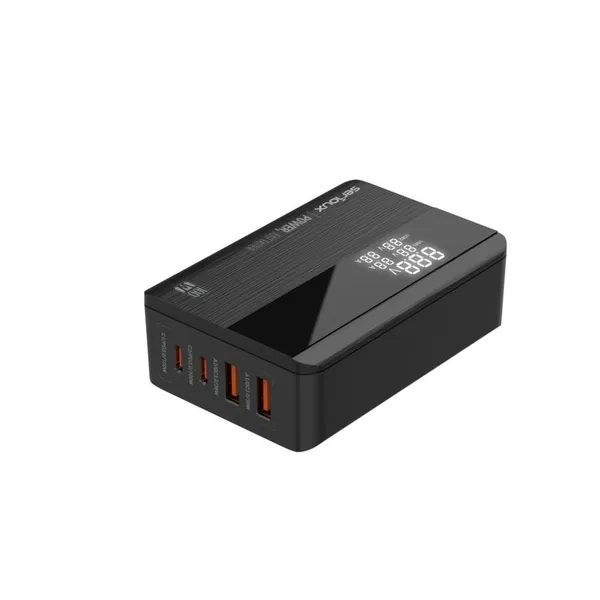 Încărcător Rețea SERIOUX 100W GAN Quick Charge 4 Porturi - imagine 2