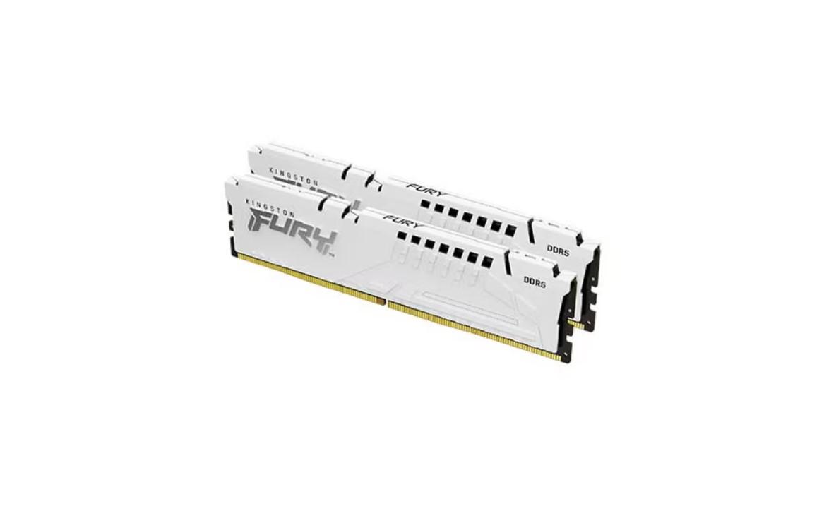 Memorie RAM KINGSTON Fury Beast White DDR5 64GB 5600MHz CL36 - imagine 2