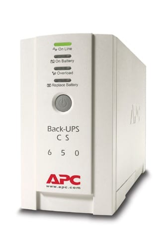 UPS APC Back-UPS CS 650VA 400W Mini Tower BK650EI