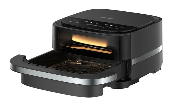 Friteuză cu Aer Cald HEINNER Pizza EasyFry 4L Negru - imagine 2