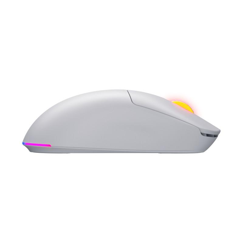 Mouse Wireless HATOR Quasar 3 RGB Alb 12000 DPI