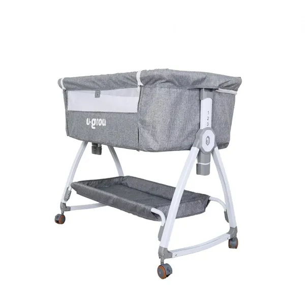 Patut Co-Sleeper U-GROW 2 în 1 cu Funcție de Leagăn