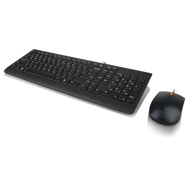 Set Tastatură și Mouse LENOVO 300 USB Combo Negru - imagine 1