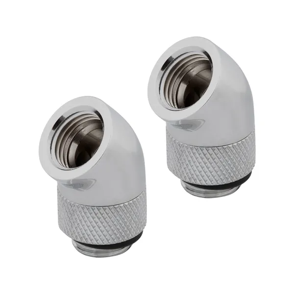 Fitting Adaptor CORSAIR Rotary 45° Crom G1/4" CX-9055001-WW