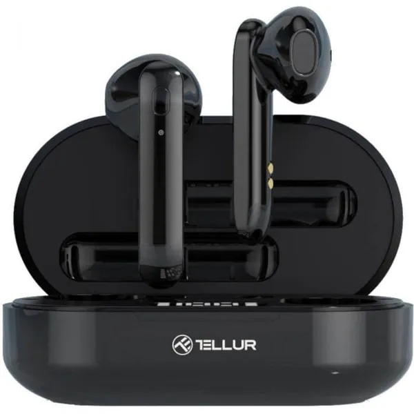 Casti In-ear TELLUR Flip True Wireless Bluetooth Negru TLL511401 - imagine 2