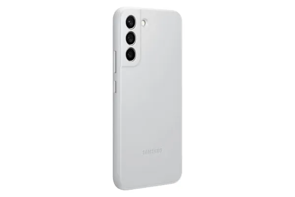 Husă SAMSUNG Galaxy S22 Plus Leather Cover Light Gray - imagine 2
