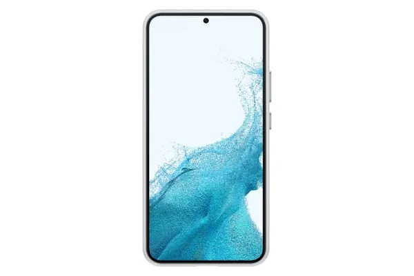 Husă SAMSUNG Galaxy S22 Plus Leather Cover Light Gray - imagine 3