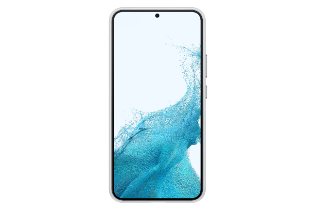 Husă SAMSUNG Galaxy S22 Plus Leather Cover Light Gray - imagine 3