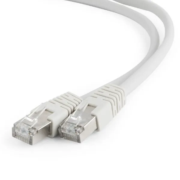 Cablu Patch Cord GEMBIRD Cat6a S/FTP 0.5m Gri PP6A-LSZHCU-0.5M
