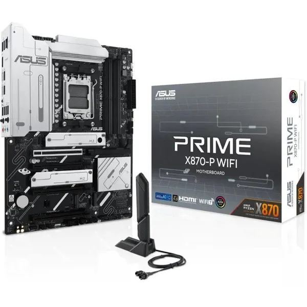 Placă de Bază ASUS Prime X870-P WIFI Socket AM5 DDR5 ATX